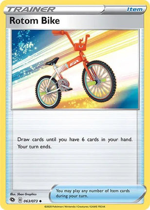 Rotom Bike Champion's Path Uncommon 63/73
