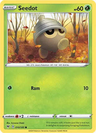 Seedot Common • 010/185 Vivid Voltage