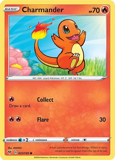 Charmander Vivid Voltage Common 023/185