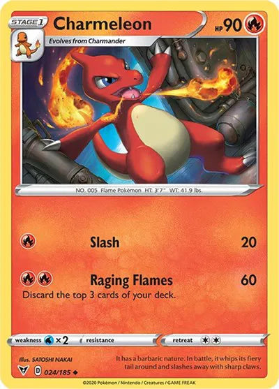 Charmeleon Vivid Voltage Uncommon 024/185