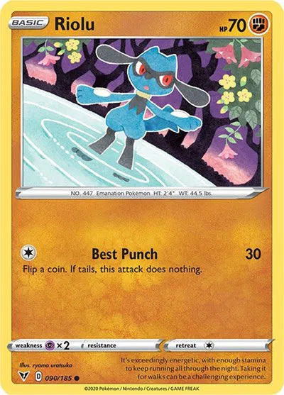 Riolu Vivid Voltage Common 090/185