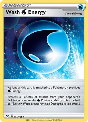 Wash Water Energy Uncommon • 165/185 Vivid Voltage Reverse Holofoil