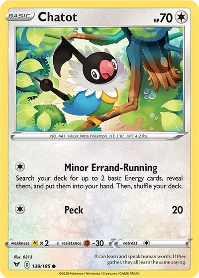 Chatot Vivid Voltage Common 139/185