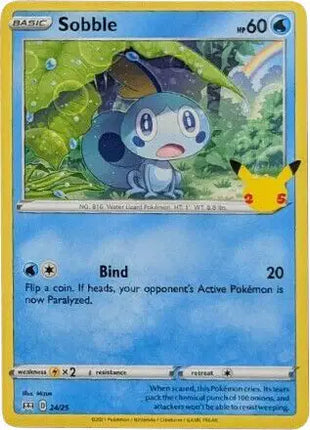 Sobble Promo • 24/25 McDonald's 25th Anniversary Promos