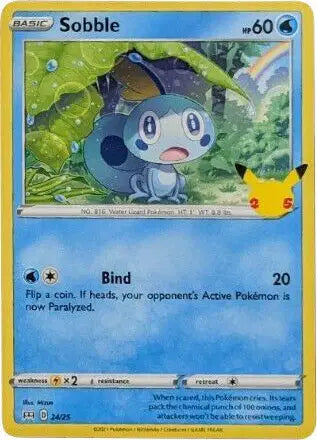 Sobble Promo • 24/25 McDonald's 25th Anniversary Promos