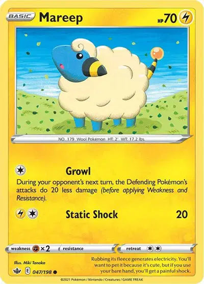 Mareep Common • 047/198 Chilling Reign