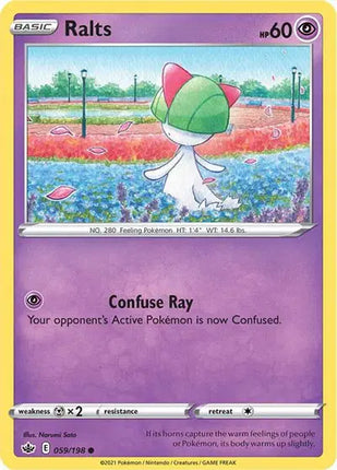 Ralts Common • 059/198 Chilling Reign