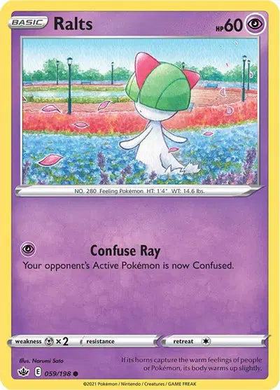 Ralts Common • 059/198 Chilling Reign