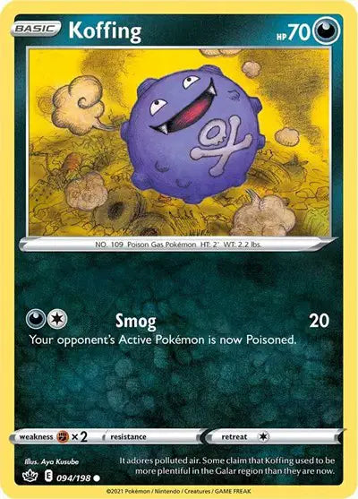Koffing Common • 094/198 Chilling Reign