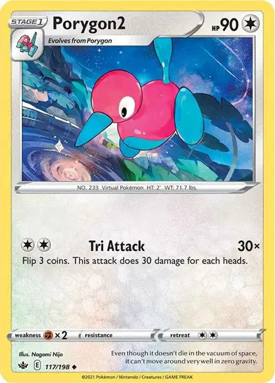 Porygon2 Uncommon • 117/198 Chilling Reign