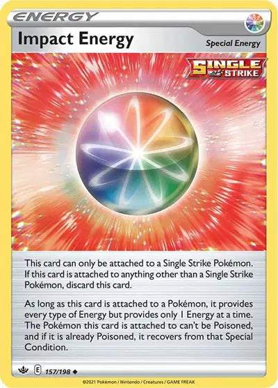 Impact Energy Uncommon • 157/198 Chilling Reign