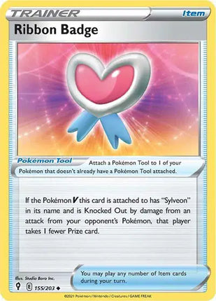 Ribbon Badge Uncommon • 155/203 Evolving Skies