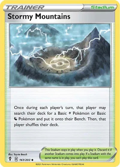 Stormy Mountains Evolving Skies Uncommon 161/203
