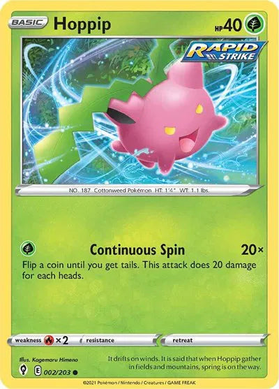 Hoppip Evolving Skies Common 002/203