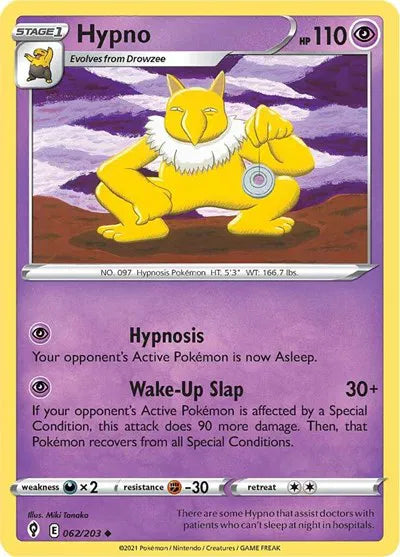 Hypno Evolving Skies Uncommon 062/203