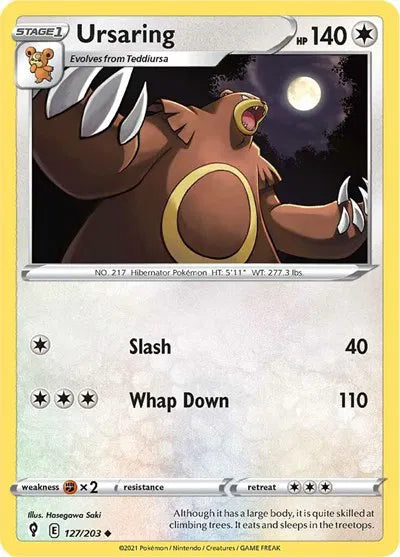 Ursaring Evolving Skies Uncommon 127/203
