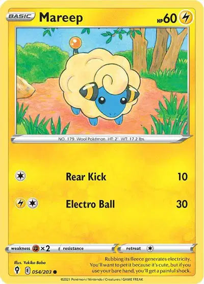 Mareep Common • 054/203 Evolving Skies