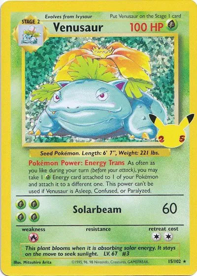 Venusaur Celebrations: Classic Collection Classic Collection 15/102