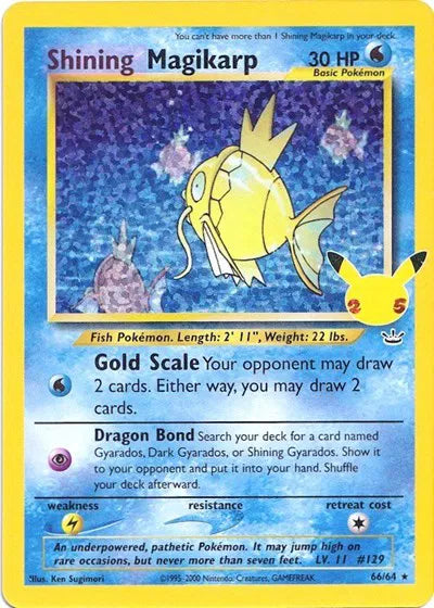 Shining Magikarp Celebrations: Classic Collection Classic Collection 66/64