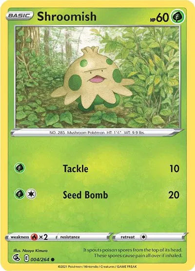 Shroomish Fusion Strike Common 004/264