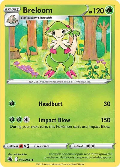 Breloom Fusion Strike Uncommon 005/264