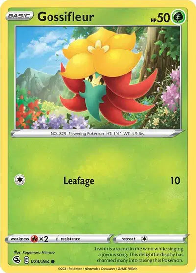 Gossifleur Common • 024/264 Fusion Strike Reverse Holofoil