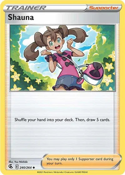Shauna Fusion Strike Uncommon 240/264