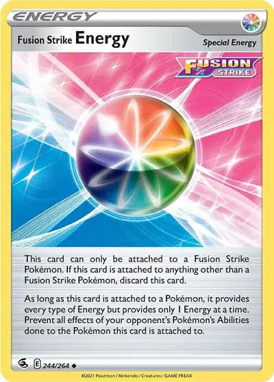 Fusion Strike Energy Uncommon • 244/264 Fusion Strike