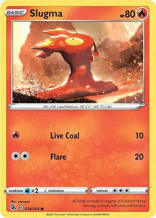 Slugma Common • 034/264 Fusion Strike