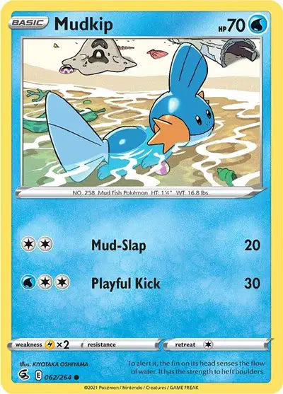 Mudkip Common • 062/264 Fusion Strike
