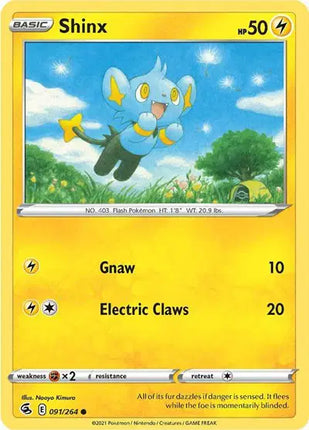 Shinx Common • 091/264 Fusion Strike