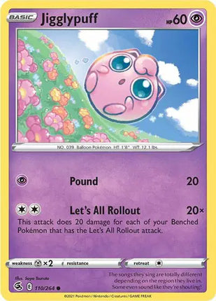 Jigglypuff Common • 110/264 Fusion Strike