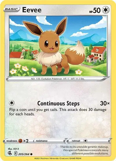 Eevee Common • 205/264 Fusion Strike