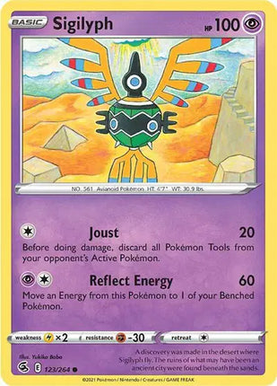Sigilyph Common • 123/264 Fusion Strike