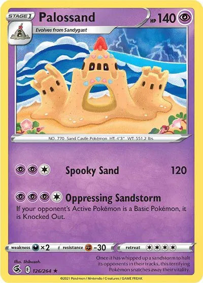Palossand Fusion Strike Rare 126/264