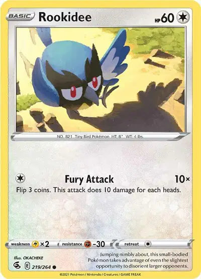 Rookidee Common • 219/264 Fusion Strike