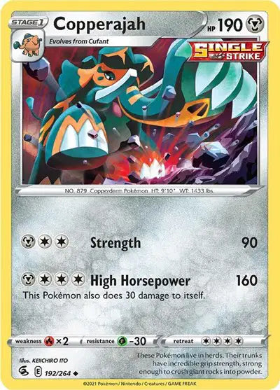 Copperajah Uncommon • 192/264 Fusion Strike