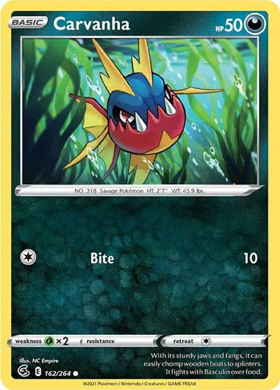 Carvanha Fusion Strike Common 162/264