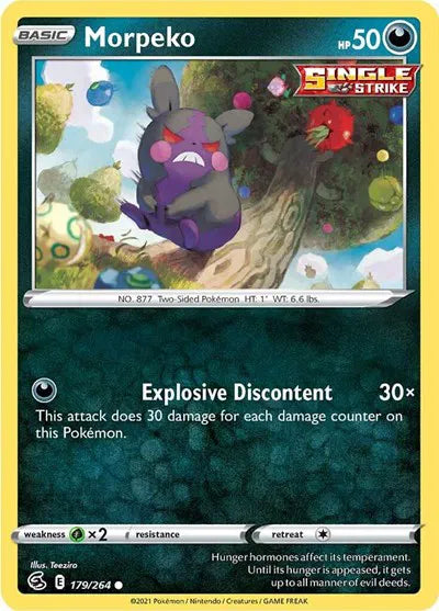 Morpeko (179) Fusion Strike Common 179/264