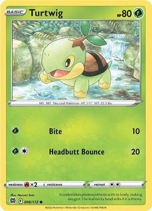Turtwig Brilliant Stars Common 006/172