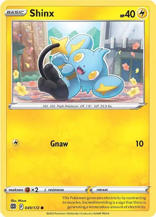 Shinx Common • 049/172 Brilliant Stars