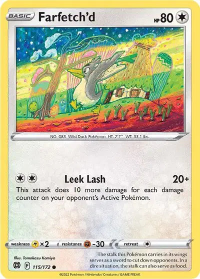Farfetch'd Common • 115/172 Brilliant Stars