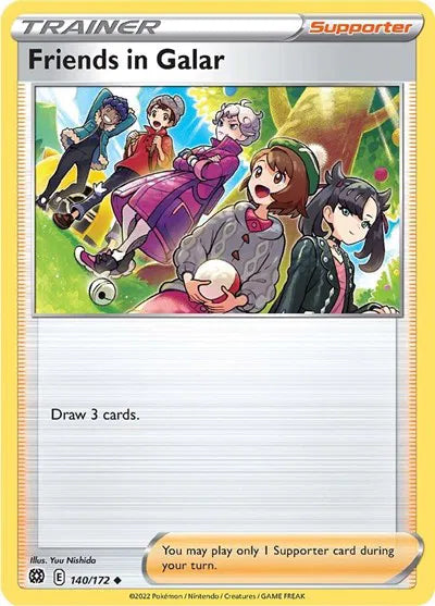 Friends in Galar Brilliant Stars Uncommon 140/172