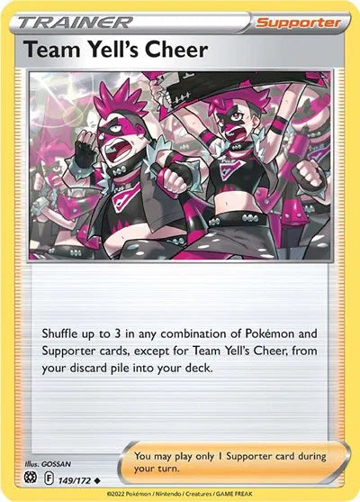 Team Yell's Cheer Brilliant Stars Uncommon 149/172
