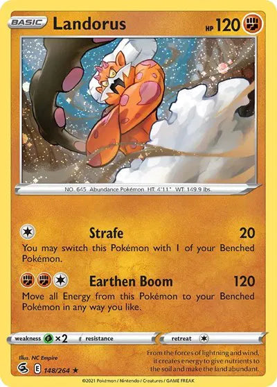 Landorus Blister Exclusives Promo 148/264 Holofoil