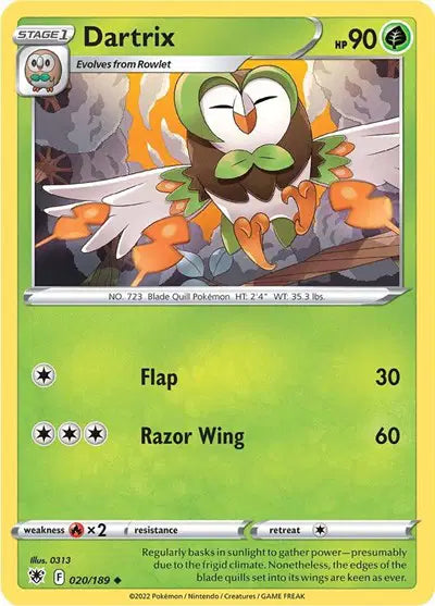 Dartrix Uncommon • 020/189 Astral Radiance