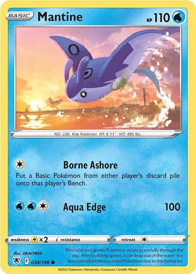 Mantine Astral Radiance Common 034/189