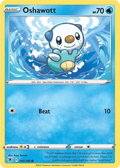 Oshawott Common • 041/189 Astral Radiance