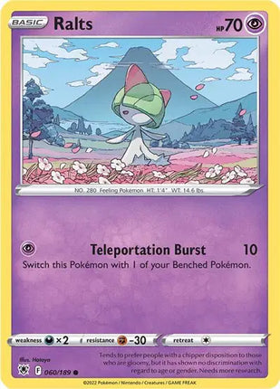 Ralts Common • 060/189 Astral Radiance