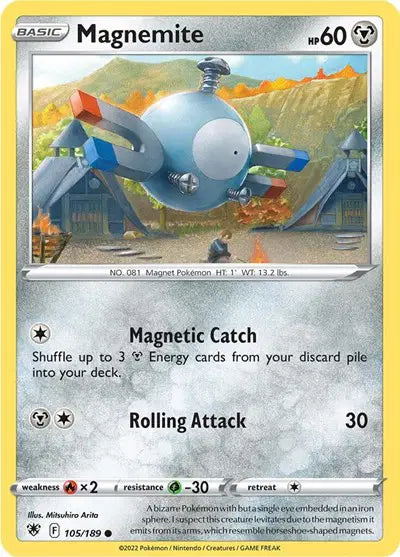 Magnemite Common • 105/189 Astral Radiance